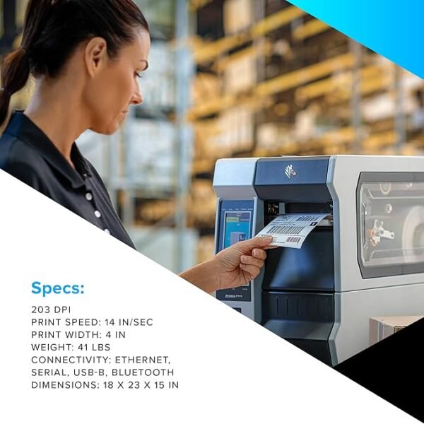 ZEBRA ZT411 Thermal Transfer Industrial Printer - Image 2